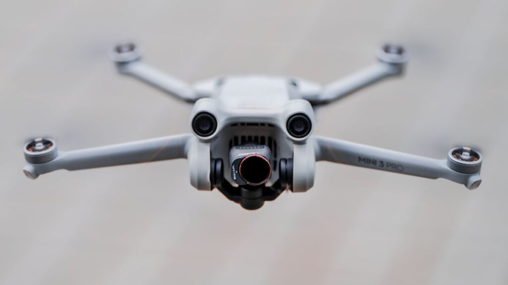 Dron visto de frente 