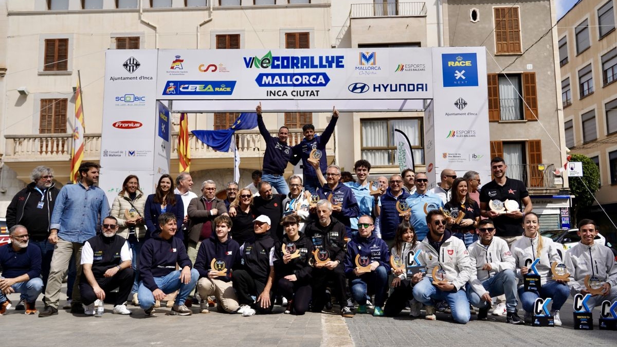 El Eco Rallye Mallorca-Inca Ciutat se consolida como referente de movilidad sostenible