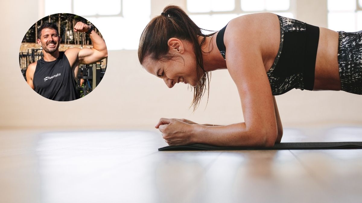 Sergio Peinado, entrenador personal: «Para fortalecer el abdomen, olvídate de planchas largas; la fuerza se gana con estos ejercicios de 20 segundos»