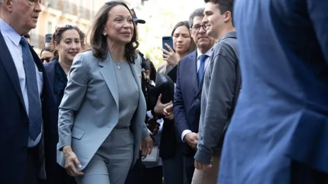 Corina Machado agradece el apoyo de España y busca respaldo para desplazar al «régimen»