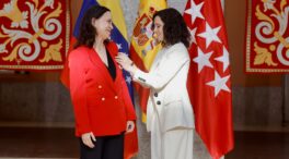 Ayuso pone Sol a los pies de Machado y la anuncia como futura presidenta de Venezuela