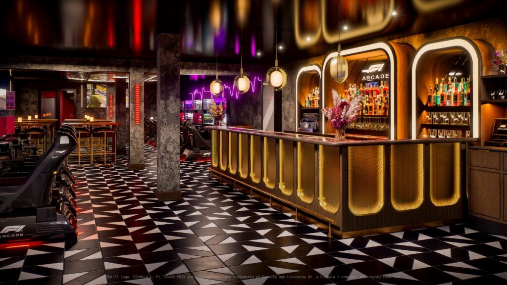 f1 arcade interior madrid