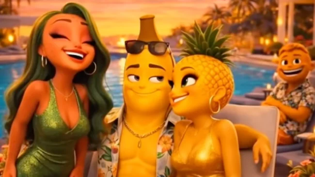 Frutas solteras en busca de pareja: el nuevo 'reality' creado con IA que triunfa en TikTok