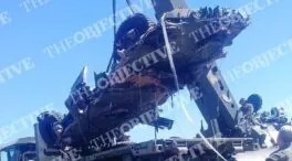 El Ejército destroza un vehículo militar en unas prácticas de vuelo: «Ha sido una buena hostia»