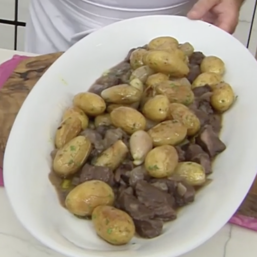 Guiso de ternera de Karlos Arguiñano