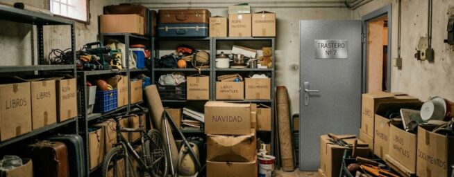 La compra de pisos cada vez más pequeños por los precios dispara el alquiler de trasteros