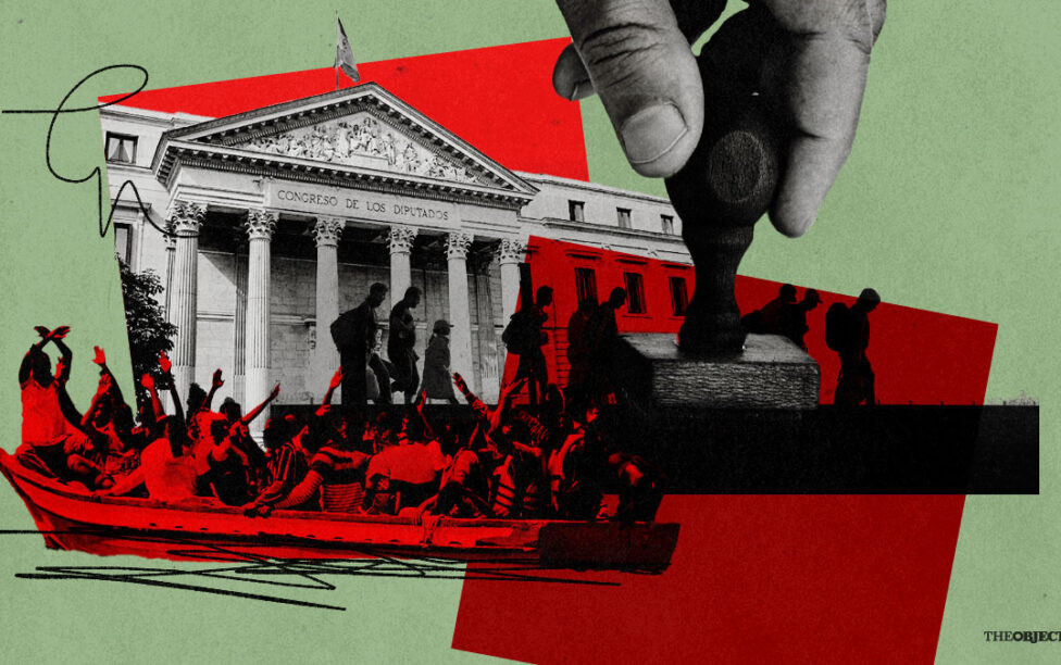 Caótica regularización de inmigrantes