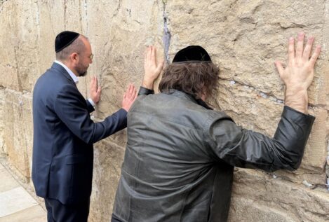 Javier Milei visita Israel por tercera vez en sus dos años de mandato