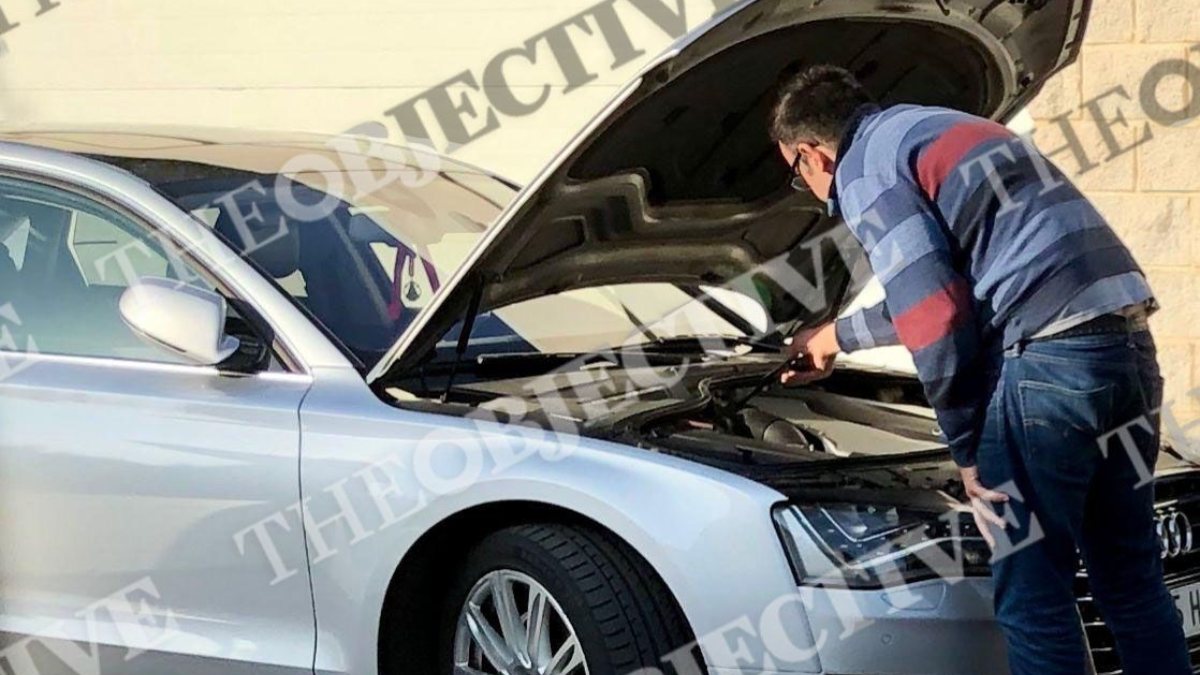 El hermano de Koldo barría los coches de Aldama en busca de balizas de la Policía