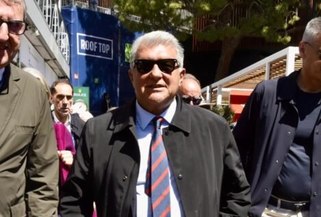 Laporta, tras la eliminación ante el Atleti: «El arbitraje ha sido una vergüenza, es inadmisible»