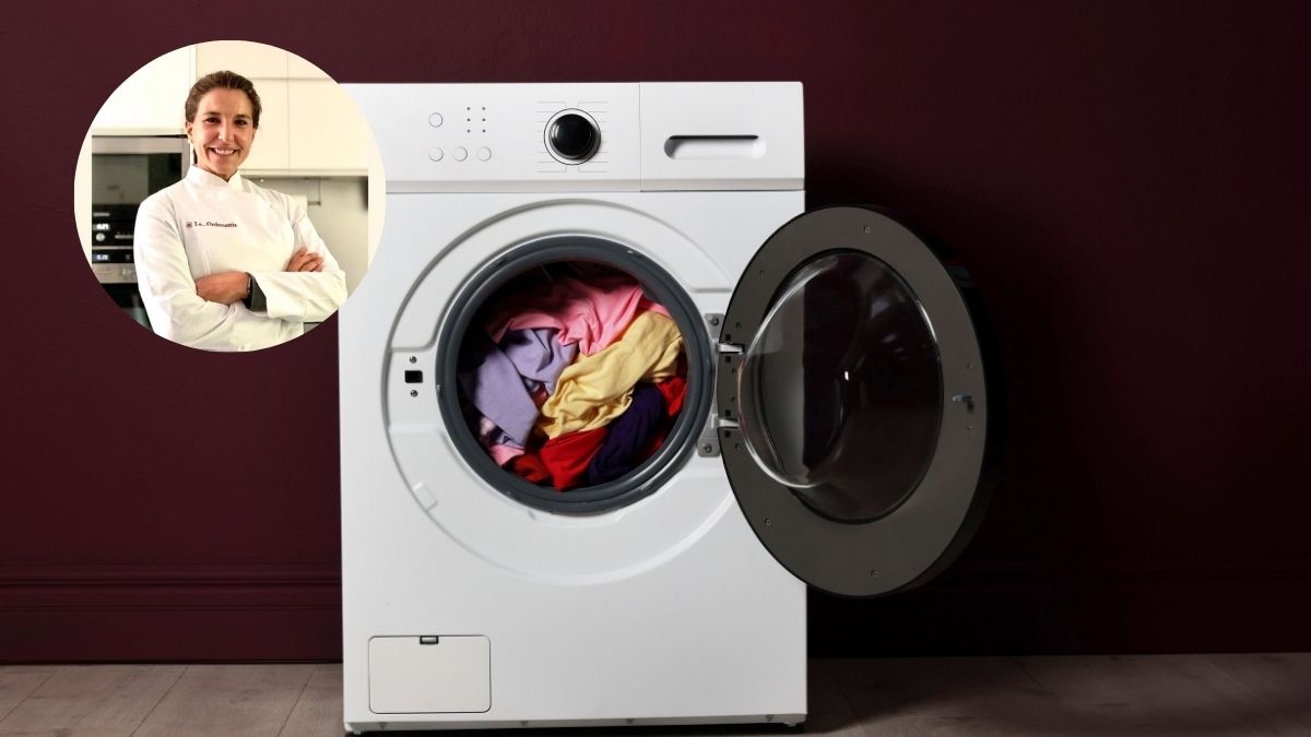 Begoña Pérez, ‘La ordenatriz’, organizadora profesional: «Si al lavar la ropa se te ha desteñido, echa laca, vinagre y sal y volverá a estar intacta»