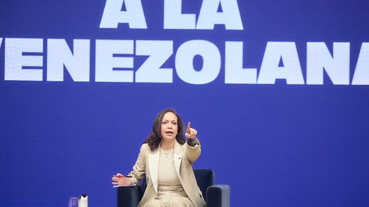 Machado cree que Sánchez y Zapatero quieren «mantener Venezuela en la situación actual»