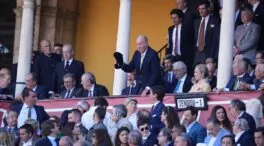 El rey Juan Carlos I llega a Cascais (Portugal) tras asistir en Sevilla a los toros