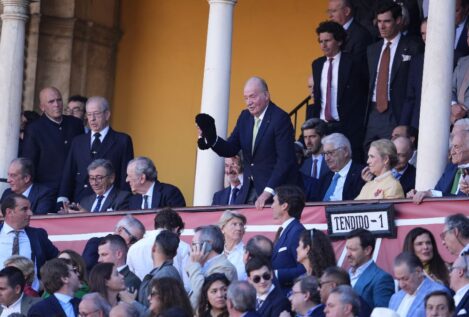 La vuelta de Morante de la Puebla a los ruedos con la presencia del rey Emérito, en imágenes