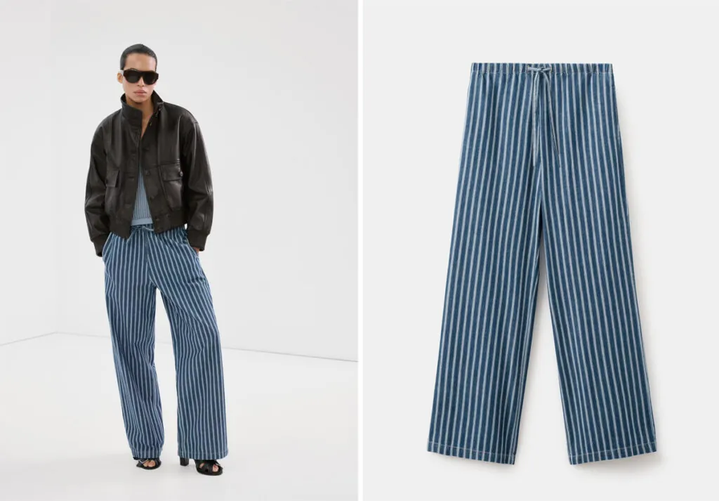 Vaqueros de rayas de Mango. (PVP: 29.99€)