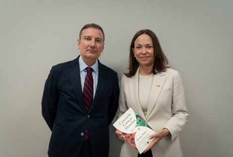 María Corina Machado envía un mensaje a los lectores de TO tras reunirse con su director