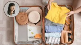 Marie Kondo: el truco para aumentar espacio en tu maleta es doblar las camisetas en tres partes, creando rollos firmes que ocupen poco espacio