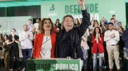 Montero abre campaña junto a Miguel Ríos y vaticina su «victoria» en Andalucía