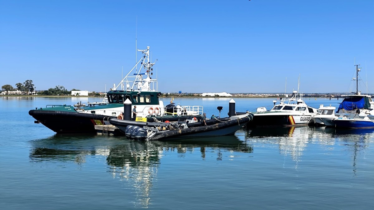 Ingresa en prisión un piloto de narcolancha herido en una operación en el golfo de Cádiz