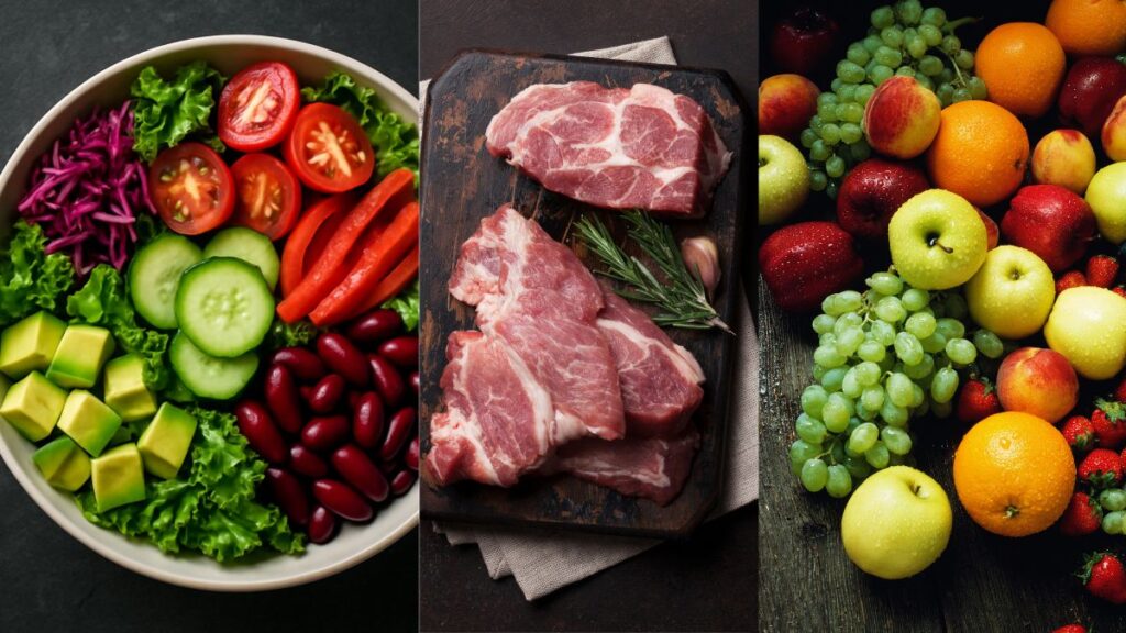 El orden correcto de los alimentos