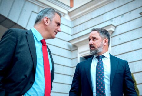 Ortega Smith se siente traicionado por Abascal: «Éramos amigos, llevé su divorcio para que no le echaran de su casa y soy el padrino de su hija»