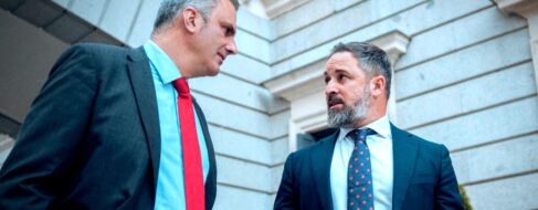 Ortega Smith se siente traicionado por Abascal: «Éramos amigos, llevé su divorcio para que no le echaran de su casa y soy el padrino de su hija»