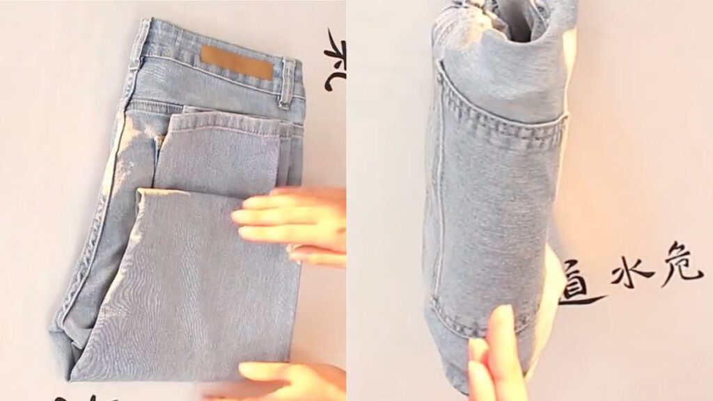 Doblar pantalones 