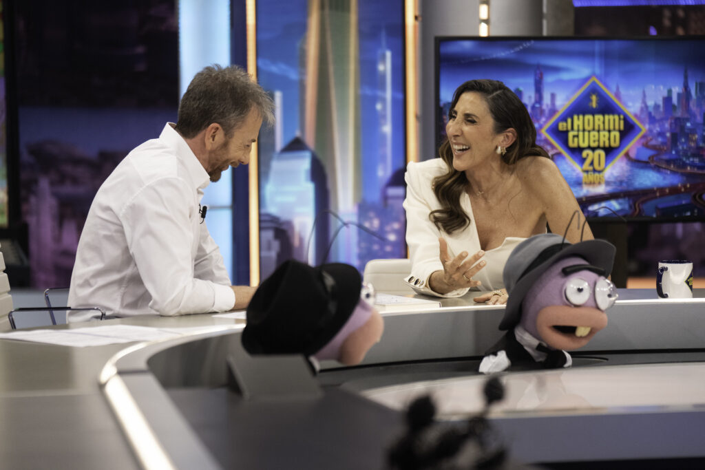 Paz Padilla en su visita a 'El hormiguero' este martes 7 de abril