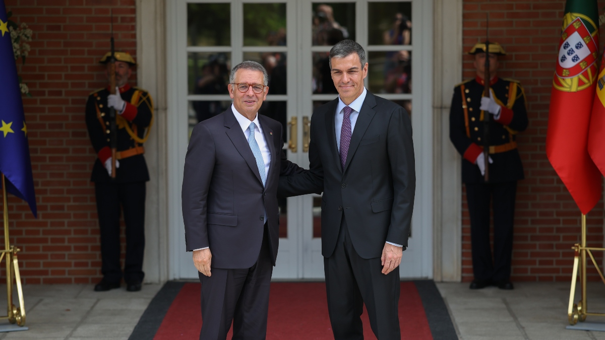 Sánchez recibe al nuevo presidente de Portugal y destaca el buen estado de las relaciones