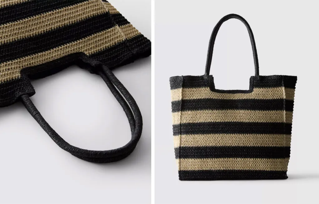 Bolso de rafia de Primark. (PVP: 11€)