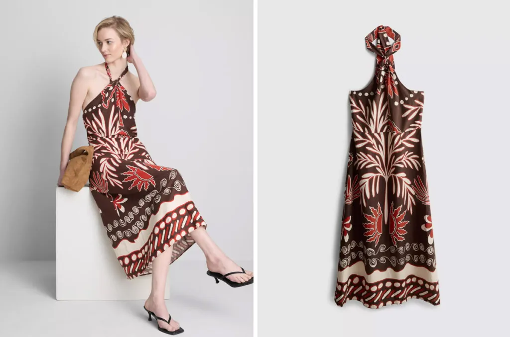 Vestido de invitada de boda de Primark