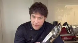 Jordi Cruz (47), chef: «Para que la sartén de acero no se pegue y dure toda la vida, lo importante es echarle agua al acabar»