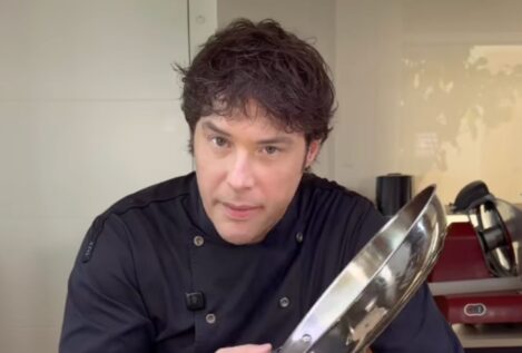 Jordi Cruz (47), chef: «Para que la sartén de acero no se pegue y dure toda la vida, lo importante es echarle agua al acabar»