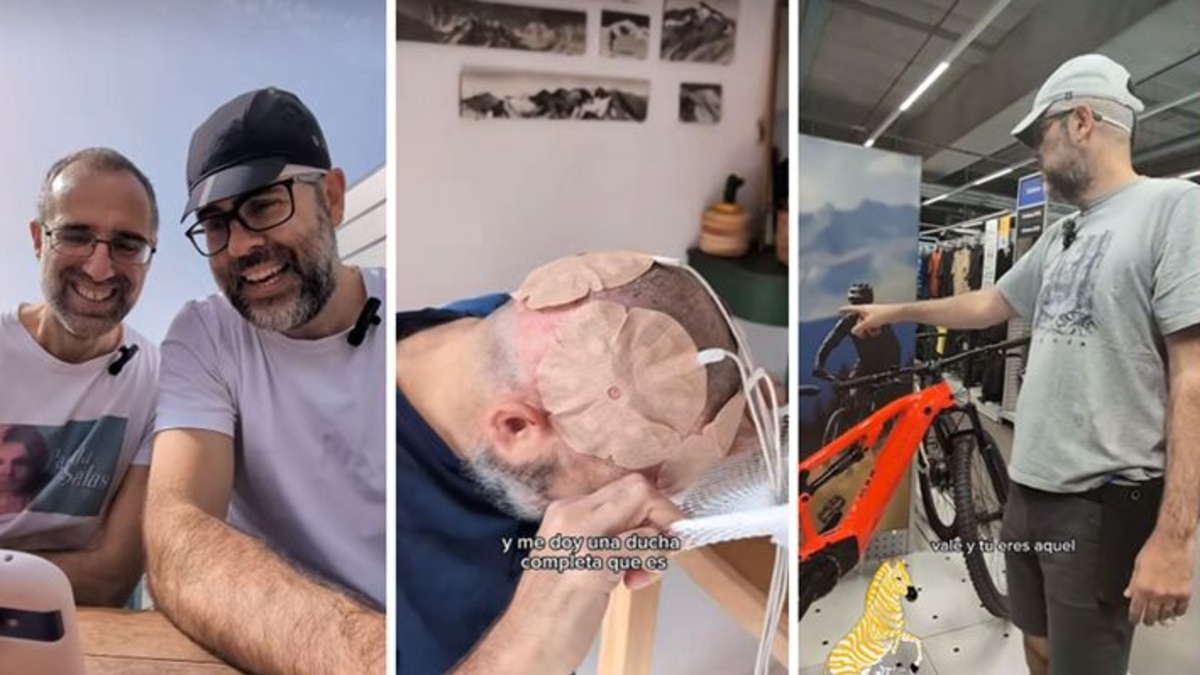 Del Hospital de La Paz a Santiago en bicicleta, el reto de un paciente de glioblastoma