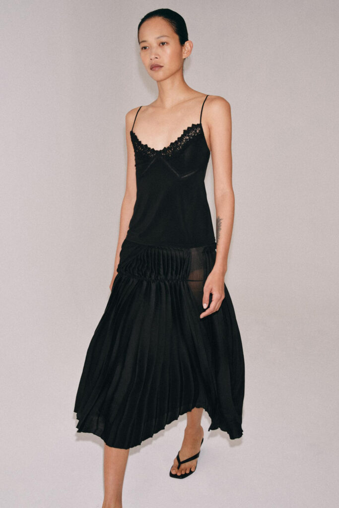 Propuesta en color negro de Zara