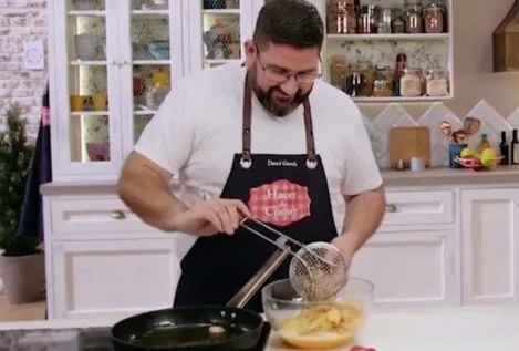 Dani García, chef Michelin: «La patata para la tortilla no se fríe, se confita. Tiene que estar pochada en aceite de oliva a fuego lento»