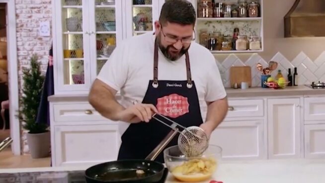 Dani García, chef Michelin: «La patata para la tortilla no se fríe, se confita. Tiene que estar pochada en aceite de oliva a fuego lento»