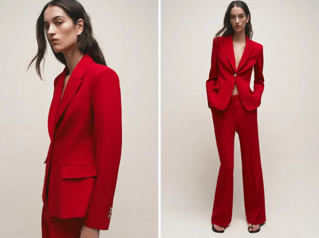 Traje de chaqueta de Zara. (PVPs: americana - 44.95€ // pantalón - 29.95€)