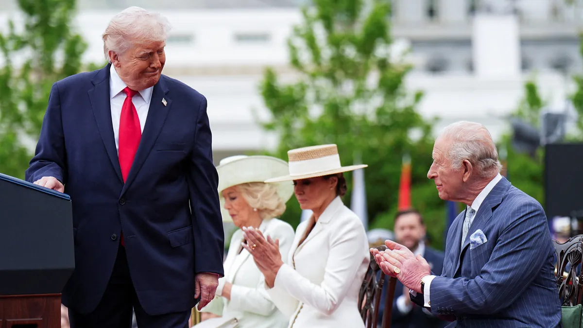 Trump, ante el rey Carlos III: «Los británicos son nuestros amigos más cercanos»