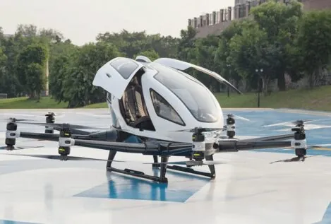 China y Estados Unidos avanzan en el desarrollo de los taxis autónomos voladores
