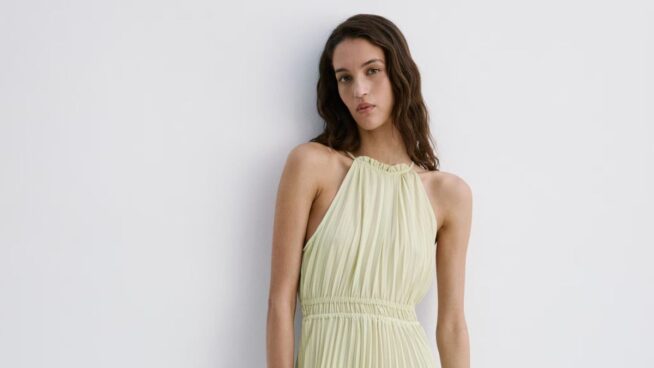 Parecen de alta costura, pero son de Zara y Mango: los vestidos con los colores que arrasan tanto de invitada como para tomar el aperitivo