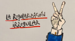 La viñeta animada sobre... la regularización irregular