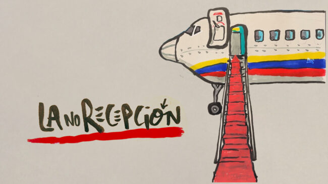 La viñeta animada sobre... la no recepción