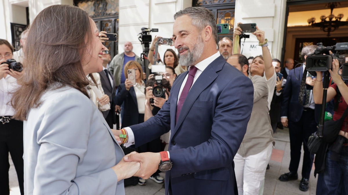 Abascal elogia a María Corina Machado: «Eres una referente internacional de la libertad»
