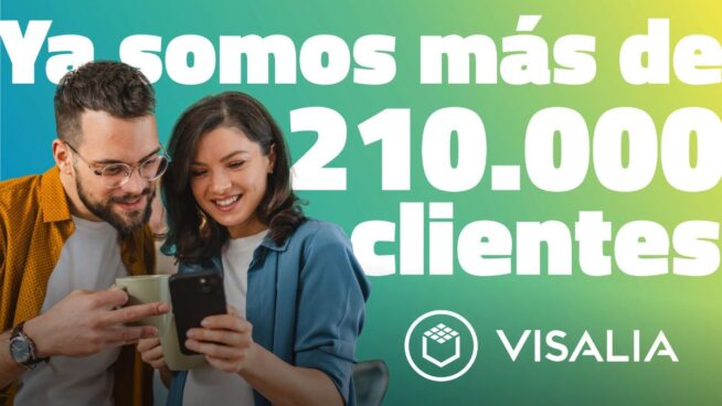 Visalia supera los 210.000 clientes tras sumar 58.000 en solo cuatro meses