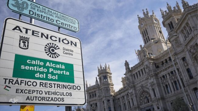 El Ayuntamiento de Madrid no devolverá las multas por zona de bajas emisiones anuladas