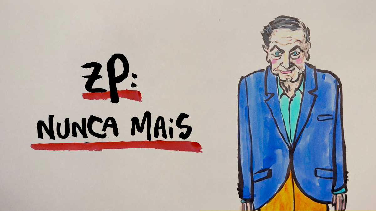 La viñeta sobre... ZP de chapapote hasta el cogote