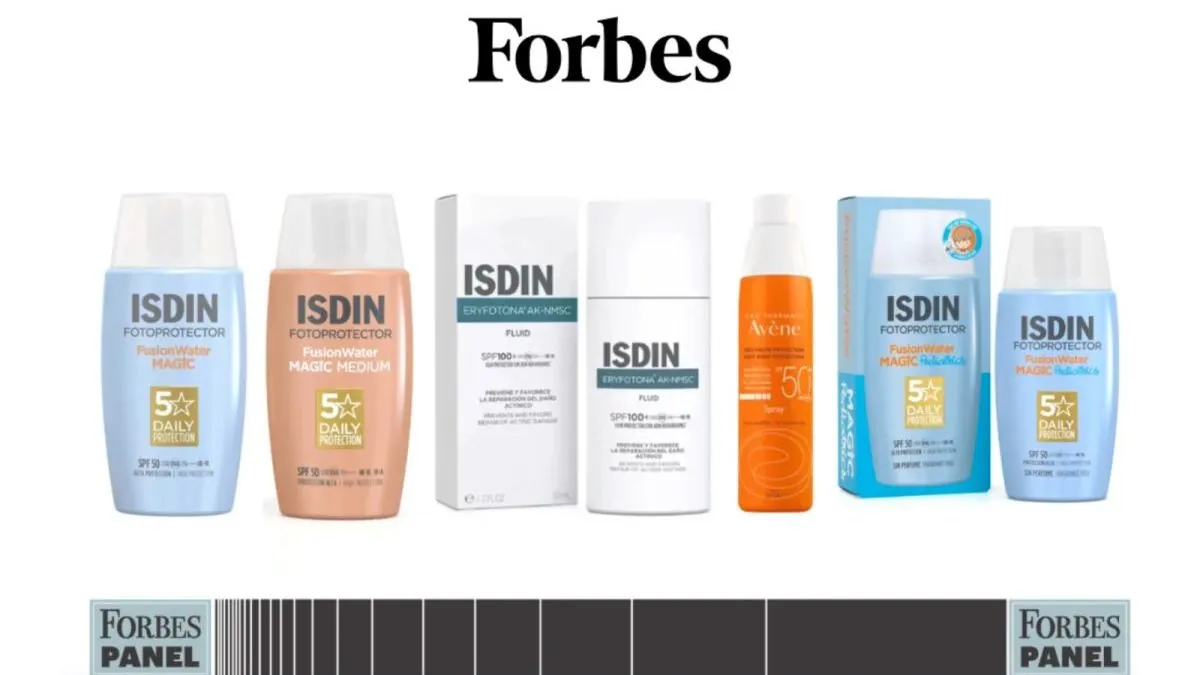 ISDIN renueva su liderazgo en el ranking ‘Forbes’ de los mejores fotoprotectores solares