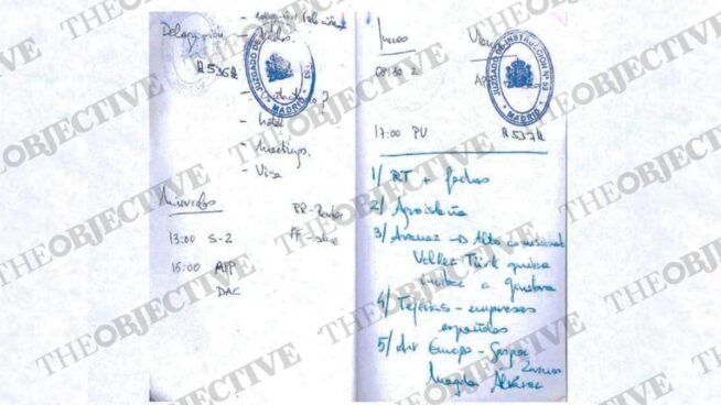 Gaspar Zarrías aparece en la agenda del amigo de Zapatero en pleno 'caso Leire Díez'