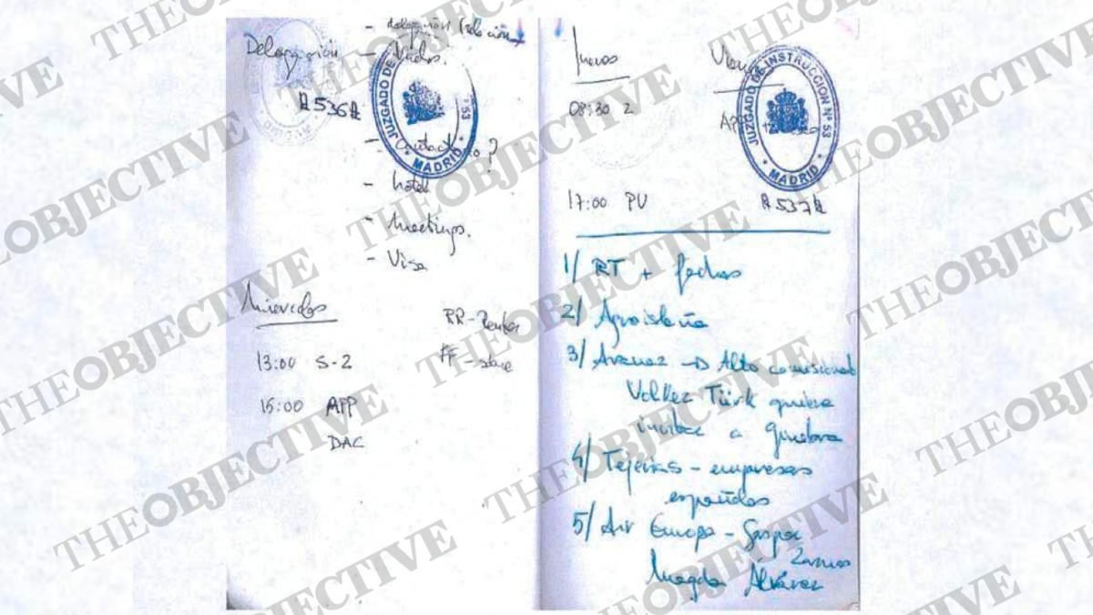 Gaspar Zarrías aparece en la agenda del amigo de Zapatero en pleno ‘caso Leire Díez’